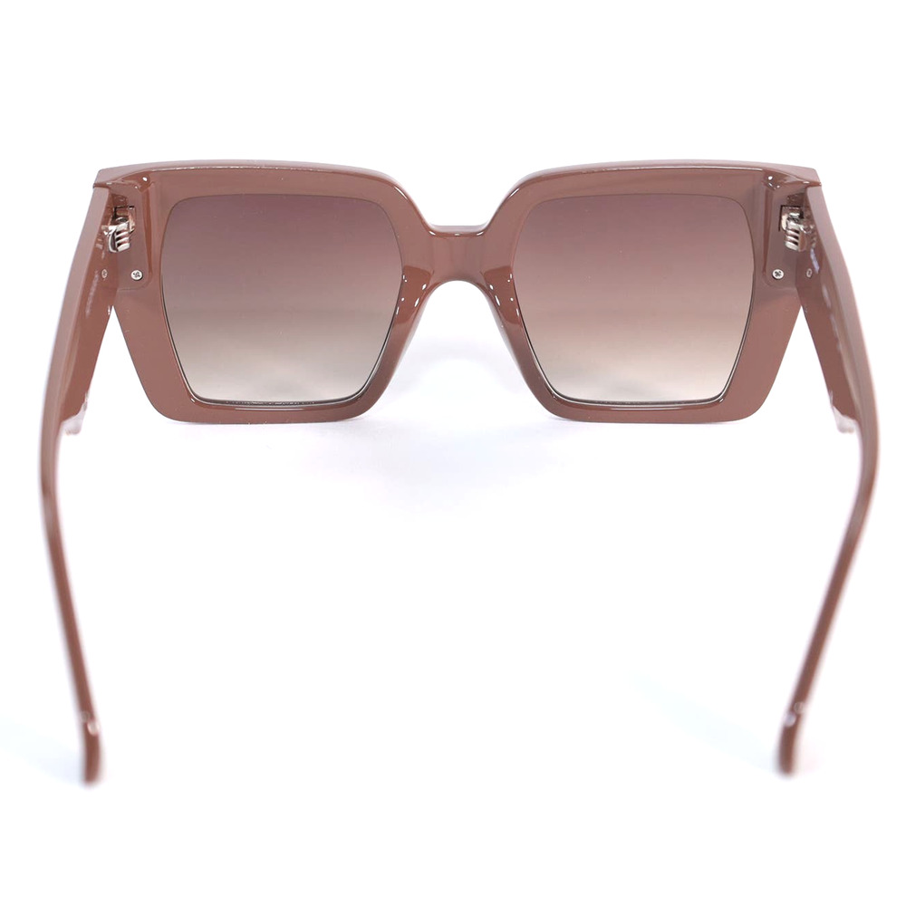 Quay Australia NOTORIOUS Oversized Square Womens Sunglasses - Doe/Brown - NWT - Picture 8 of 9